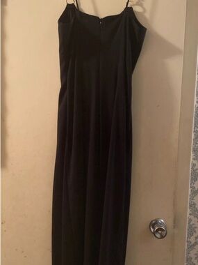 CDC  evening- Carmen Desiree Company black crepe jumpsuit
